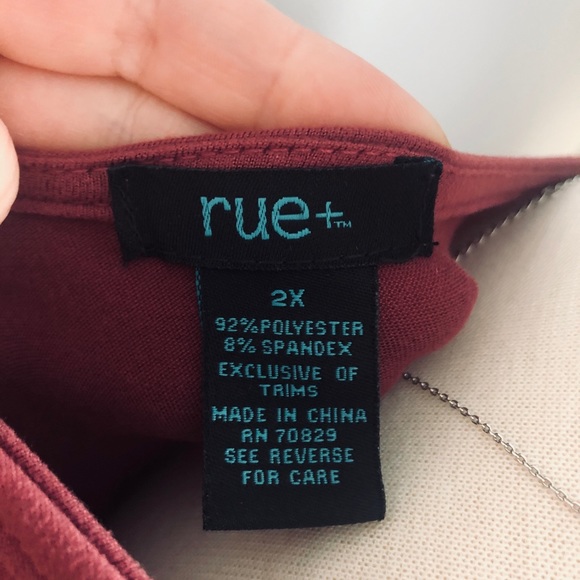 Soft Lace Up L/S Dress - Picture 6 of 6